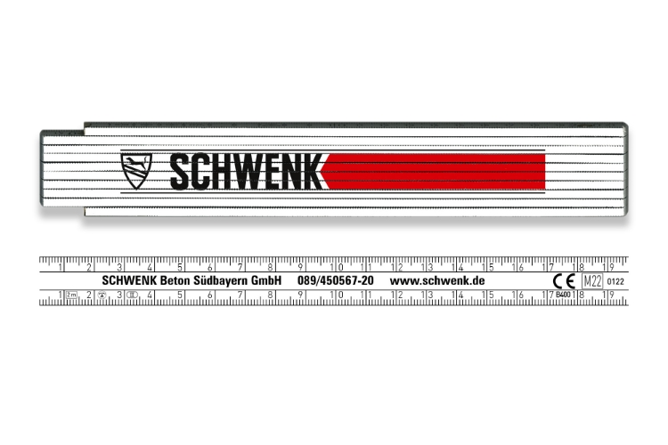 Bild von Meterstab 2m personalisierbar 