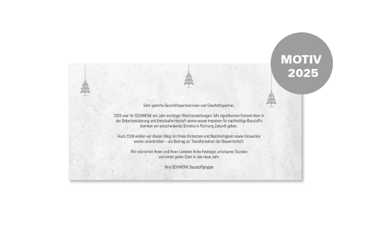 Bild von Einleger zu Weihnachtskarte 